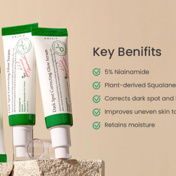 AXIS-Y Dark Spot Correcting Glow Serum 50ml -Brightening & Moisturizing … - Picture 3 of 13